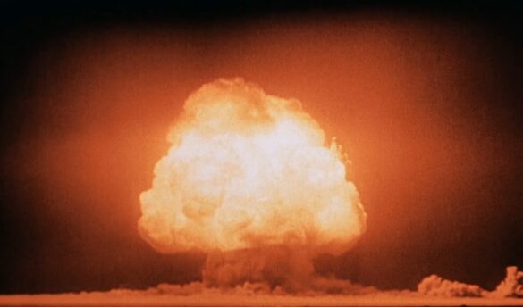 Cold War: Image of Trinity Atom Bomb detonation