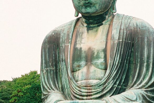 Photo of The Great Buddha at Kotoku-in Temple in Kamakura, Japan