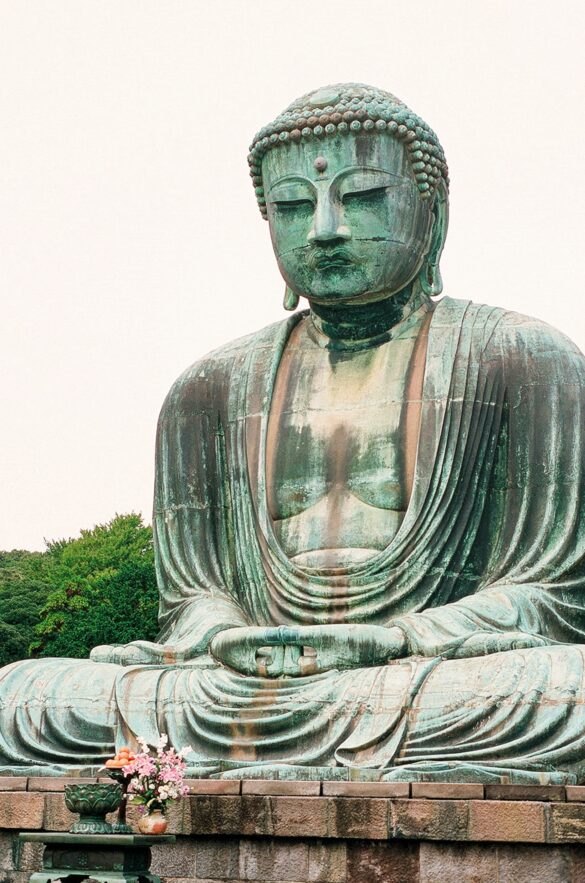 Photo of The Great Buddha at Kotoku-in Temple in Kamakura, Japan