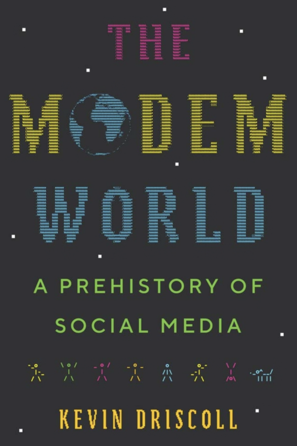 Book cover, "The Modem World"