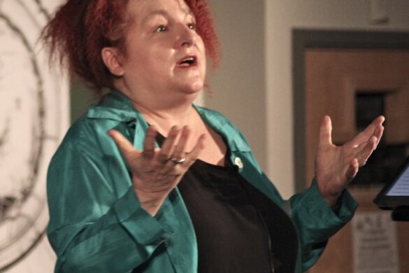 Photo of Pat Cadigan by Andy Miah.