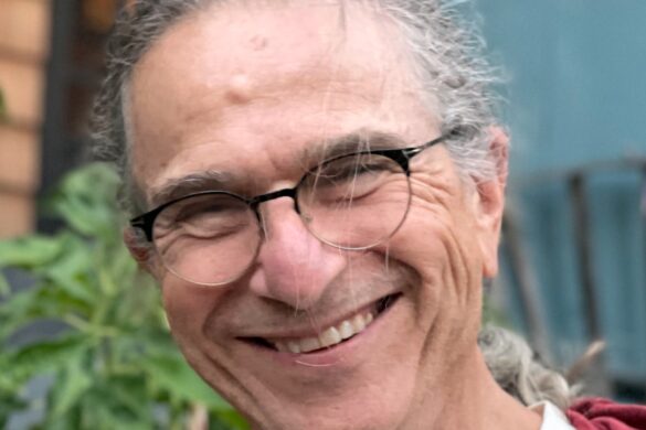 Photo of David Gans by Nancy Carbonaro.