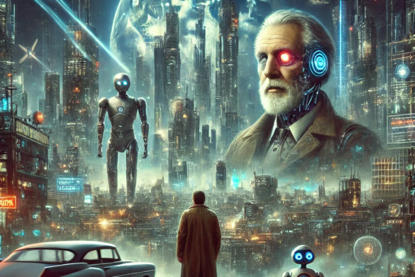 Surreal image based on the writings of Philip K. Dick.