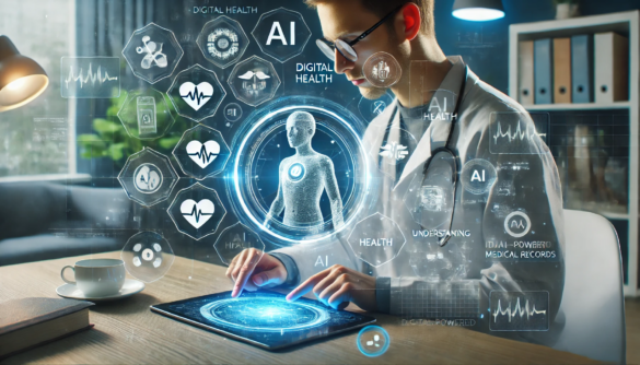 Image suggesting e-Patients and AI