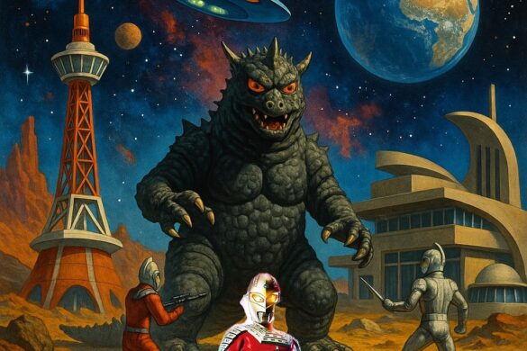 Photo suggesting the Ultraman universe.