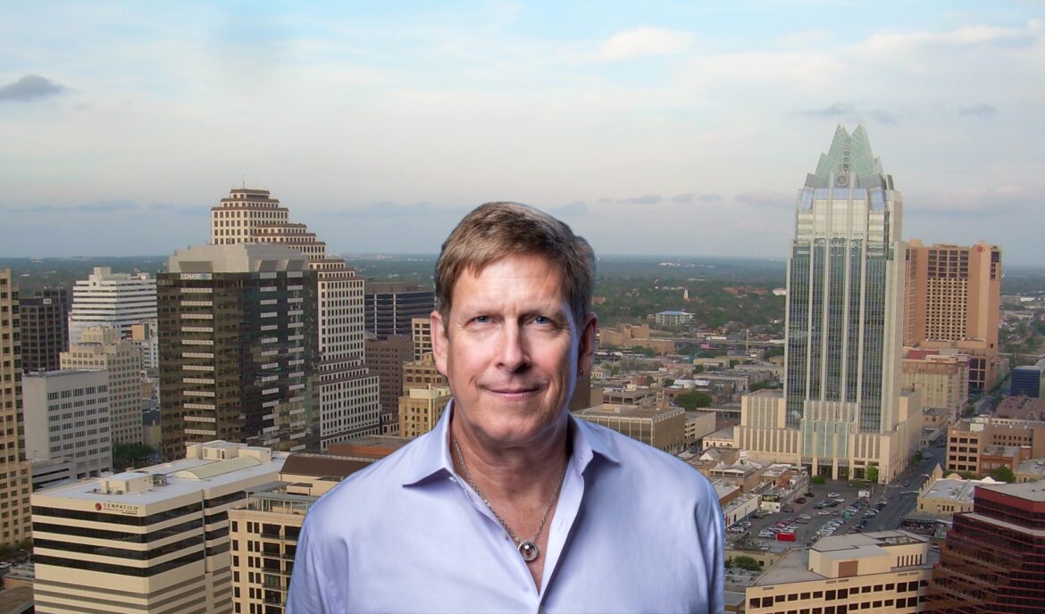 Photo of Hugh Forrest + Austin Skyline