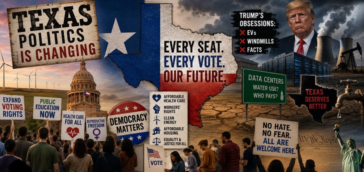 Image suggesting the state of politics in Texas and beyond.